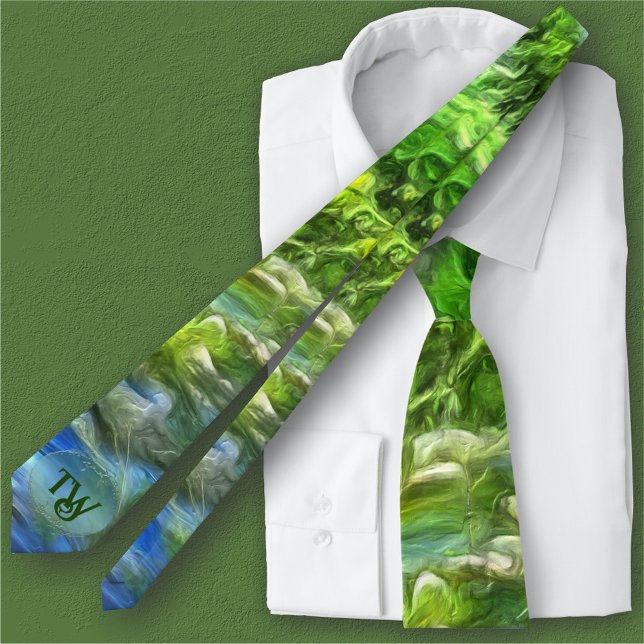 Vallarta River South 0366 Neck Tie (Creator Uploaded)