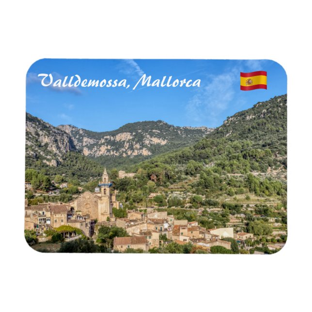Valldemossa old village - Mallorca, Spain Magnet (Horizontal)