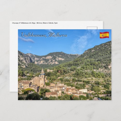 Valldemossa old village _ Mallorca Spain Postcard