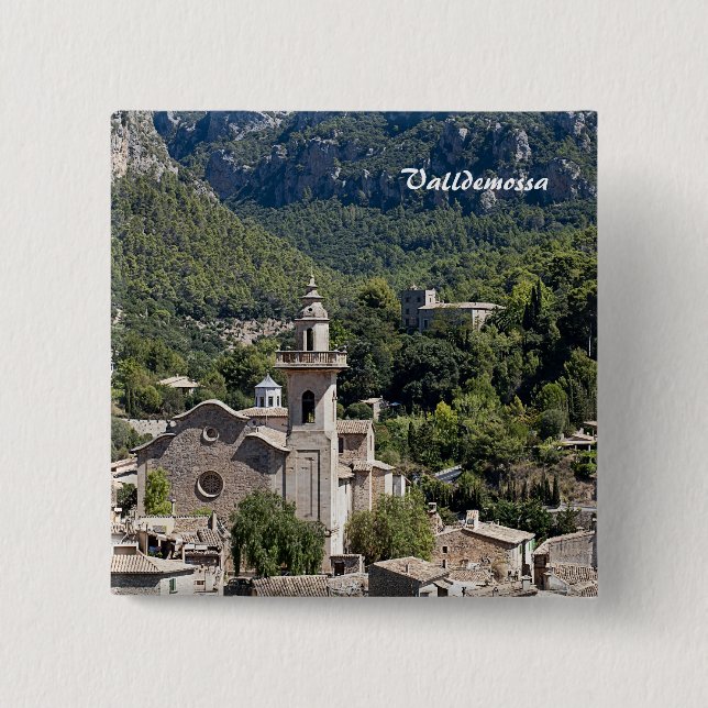Valldemossa Pinback Button (Front)