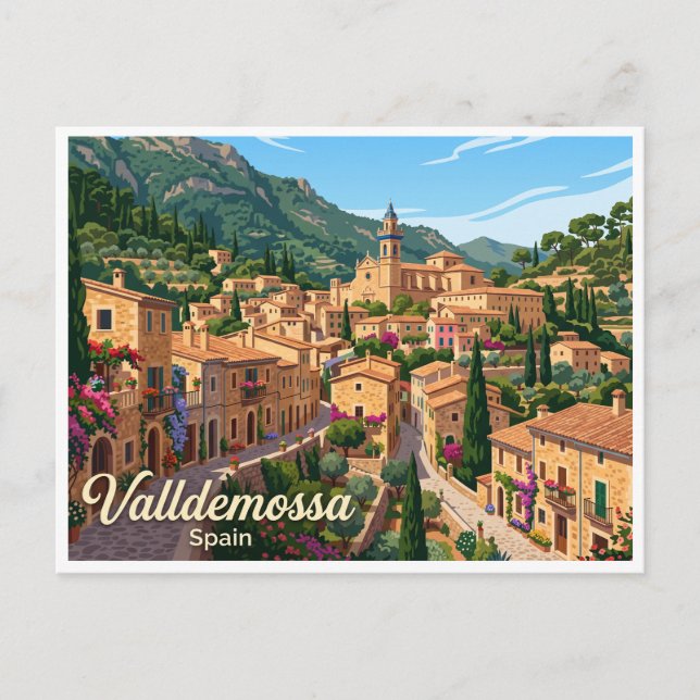Valldemossa Spain Postcard (Front)