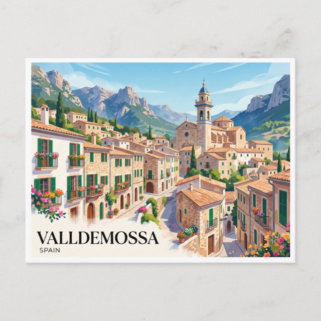 Valldemossa Spain Postcard (Front)