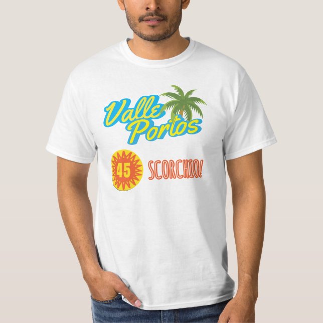Valle Portos - Scorchio! Costa - Nimbo Cumulos T-Shirt (Front)