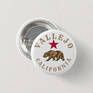 Vallejo, California Button
