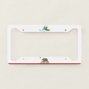 Vallejo (California) city flag License Plate Frame