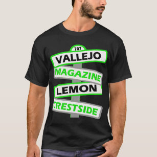 Vallejo Streets -- T-Shirts