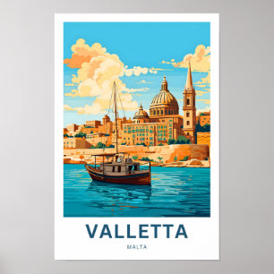 Valleta Malta Travel Print