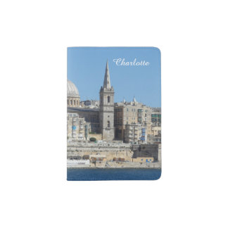 Valletta Landscape Capital City of Malta Passport Holder