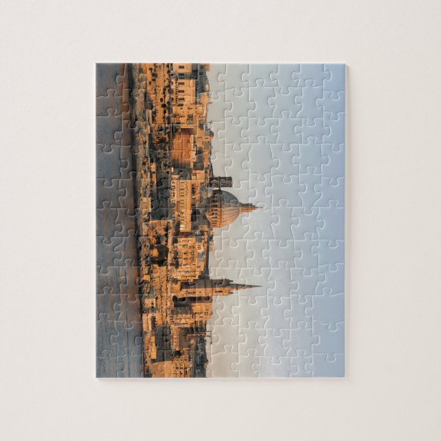 Valletta, Malta at dusk Jigsaw Puzzle (Vertical)