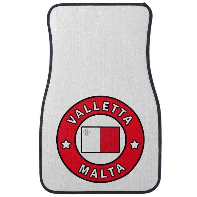Valletta Malta Car Floor Mat (Front)