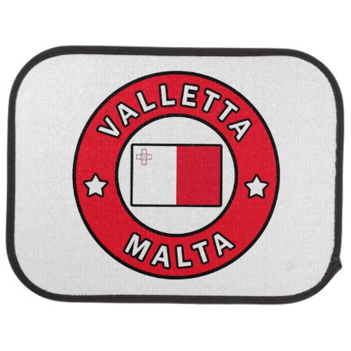 Valletta Malta Car Floor Mat