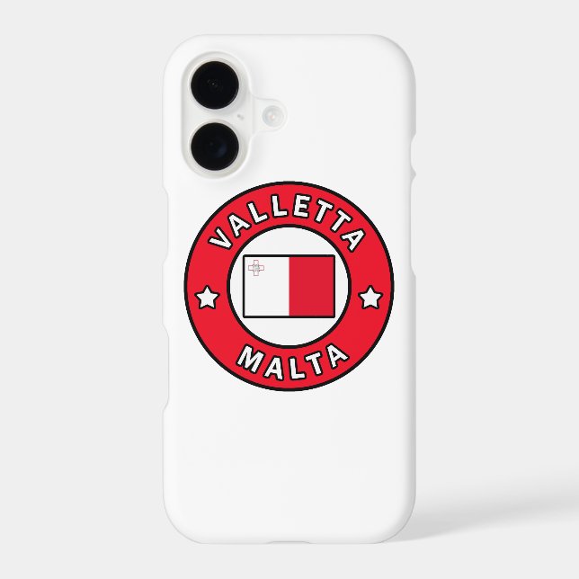 Valletta Malta Iphone Case (Back)