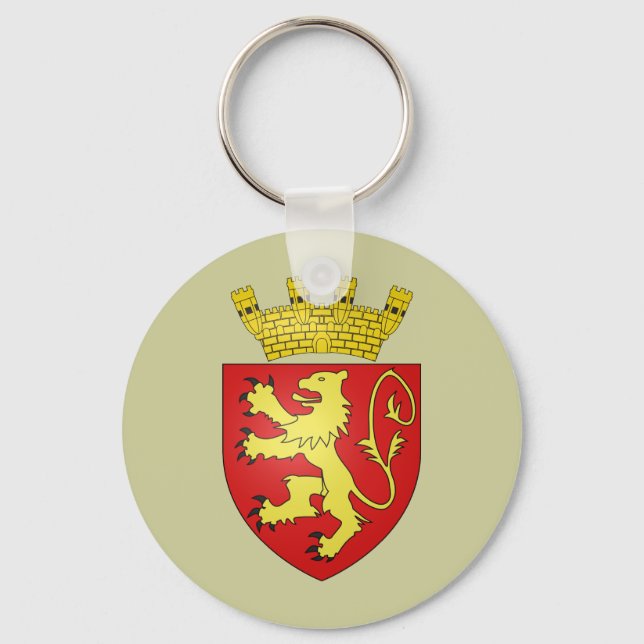Valletta, Malta Keychain (Front)