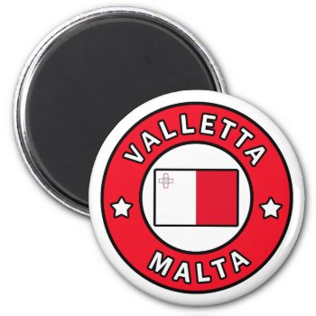 Valletta Malta Magnet by KellyMagovern at Zazzle