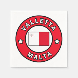 Valletta Malta Napkins