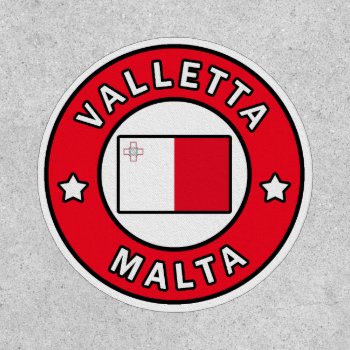 Valletta Malta Patch by KellyMagovern at Zazzle