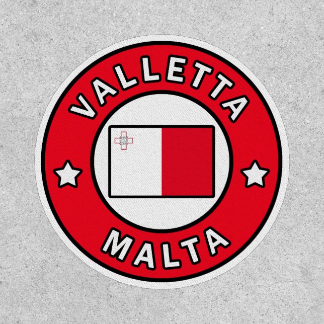 Valletta Malta Patch (Front)