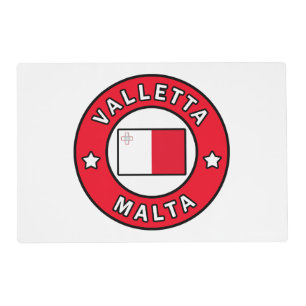 Valletta Malta Placemat