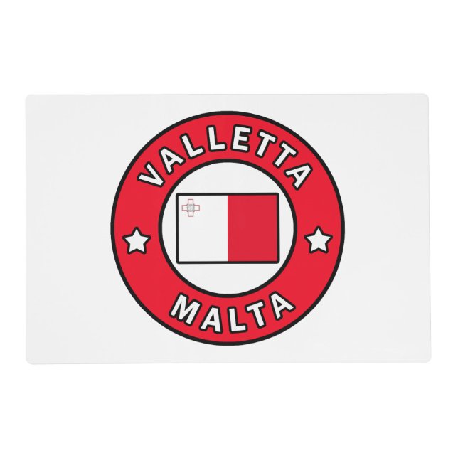 Valletta Malta Placemat (Front)
