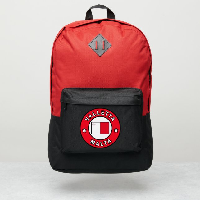 Valletta Malta Port Authority® Backpack (Front)
