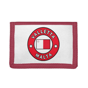 Valletta Malta Tri-fold Wallet