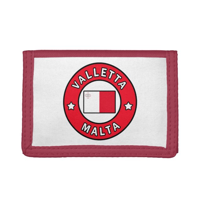 Valletta Malta Trifold Wallet (Front)
