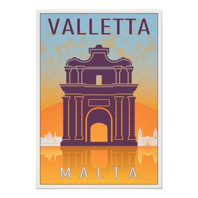 Valletta Vintage poster (Front)