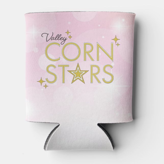 Valley Corn Stars Can Cooler (Front)