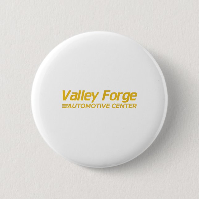 Valley Forge Automotive  Button (Front)