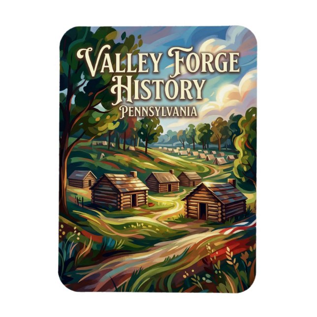 Valley Forge National Historical Park Pennsylvania Magnet (Vertical)