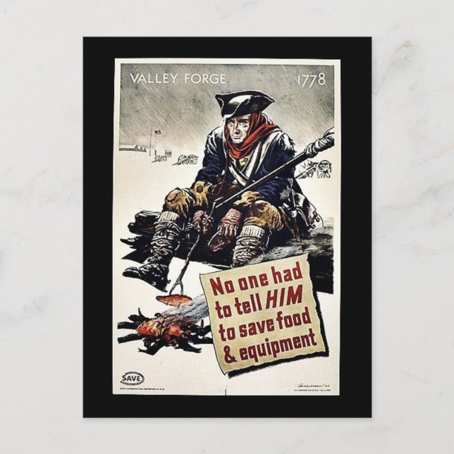 Valley Forge Postcard (Front)