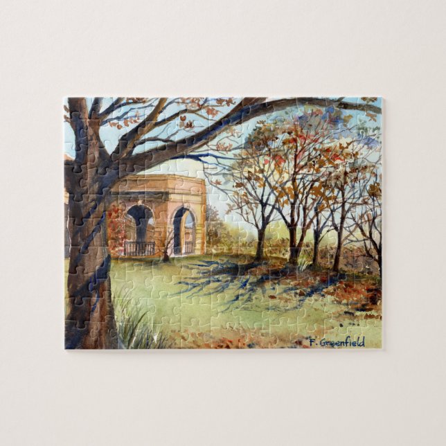 Valley Gardens Harrogate Yorkshire England Jigsaw Puzzle (Horizontal)