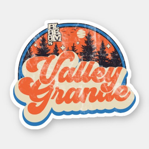 Valley Grande Alabama Sticker
