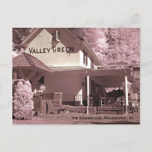 Valley Green Postcard