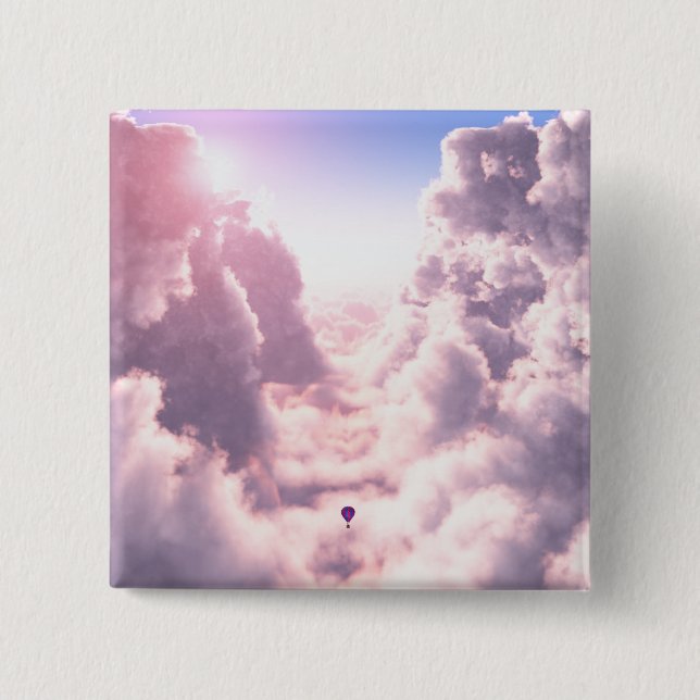 Valley in the Clouds Button (Front)