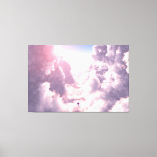 Valley in the Clouds Canvas Print