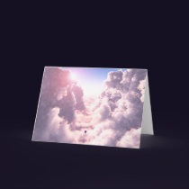 Valley in the Clouds Card
