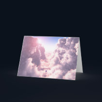 Valley in the Clouds Card