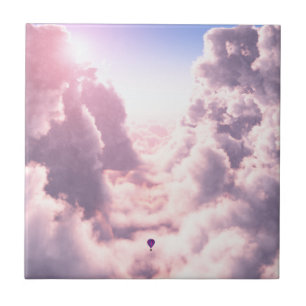 Valley in the Clouds Decorative Tile / Trivet