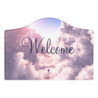Valley in the Clouds Door Sign