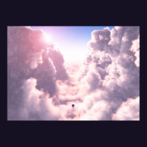Valley in the Clouds Print