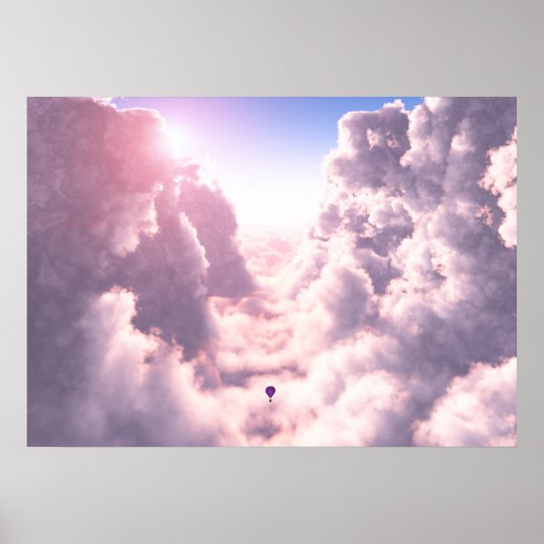 Valley in the Clouds Print