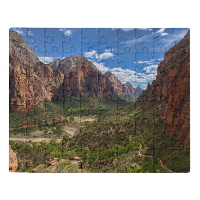 Valley in Zion National Park Jigsaw Puzzle (Puzzle Horizontal)