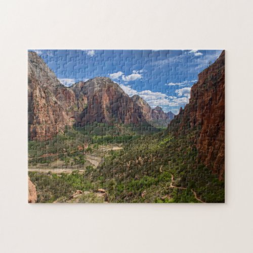 Valley in Zion National Park Jigsaw Puzzle