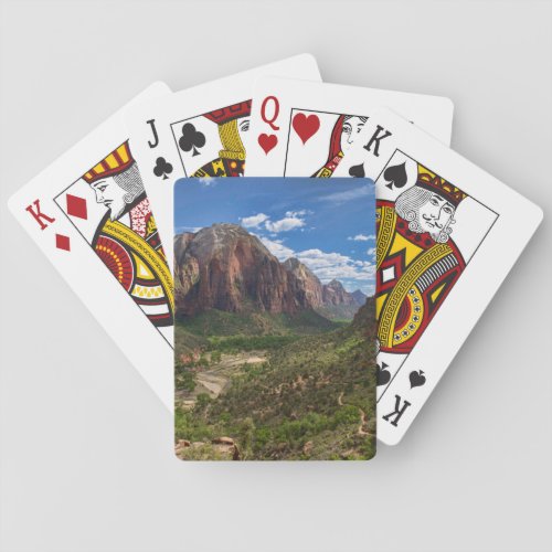 Valley in Zion National Park Poker Cards