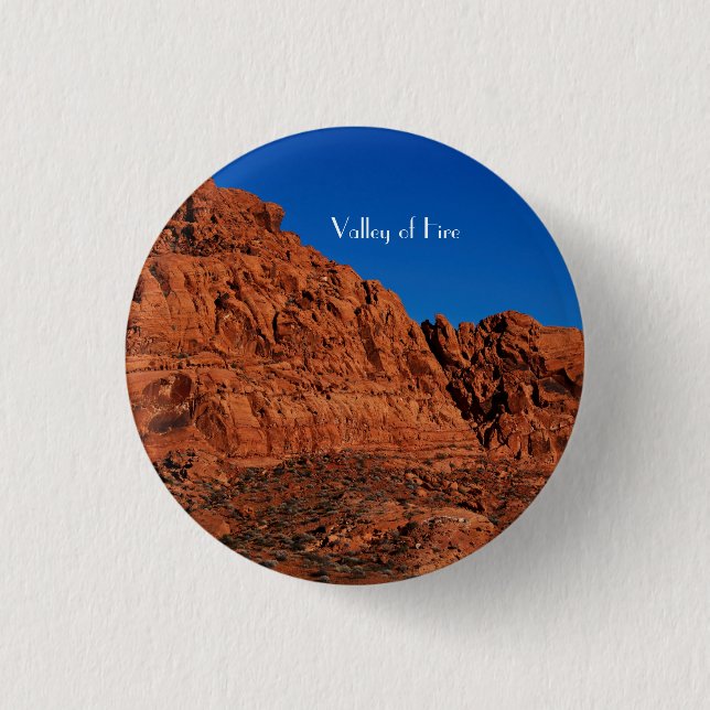 Valley of Fire  Button (Front)