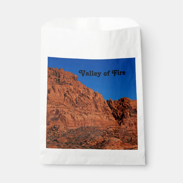 Valley of Fire Favor Bag (Front)