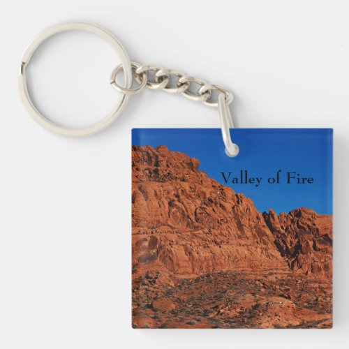 Valley of Fire  Keychain