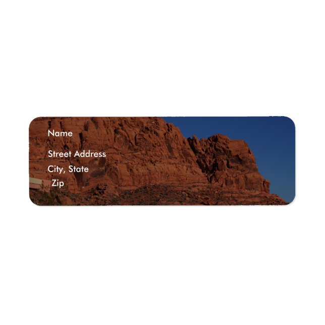 Valley of Fire Label (Front)