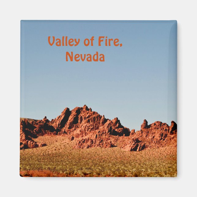 Valley of Fire, Nevada Magnet (Front)